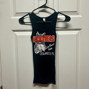American Apparel Black Crewneck Top with Logo Tag